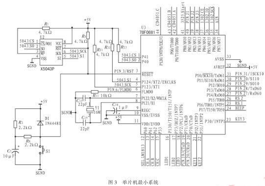 单片机最小系统